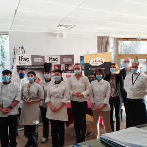 Les candidats et les membres du jury