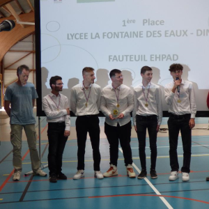 1er : Projet Fauteuil EPHAD – Lycée La Fontaine Des Eaux Dinan