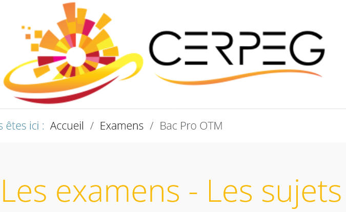 Examens GA avant 2023